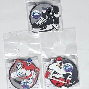 RARE MOTT'S CLAMATO CAESAR Coasters LOT of 3 Unique